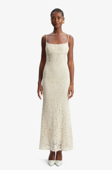 crochet adoni midi dress